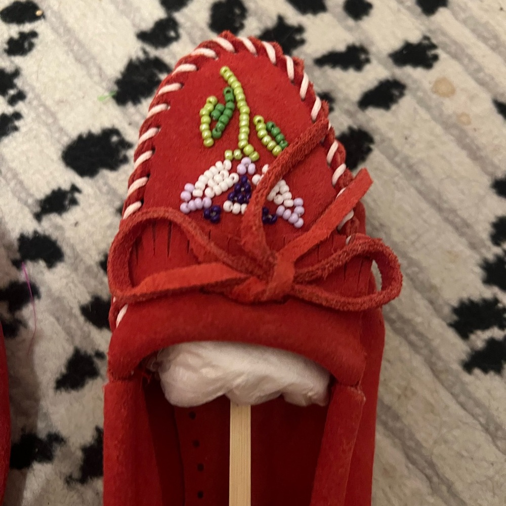 Brand Minnetonka Moccasins.